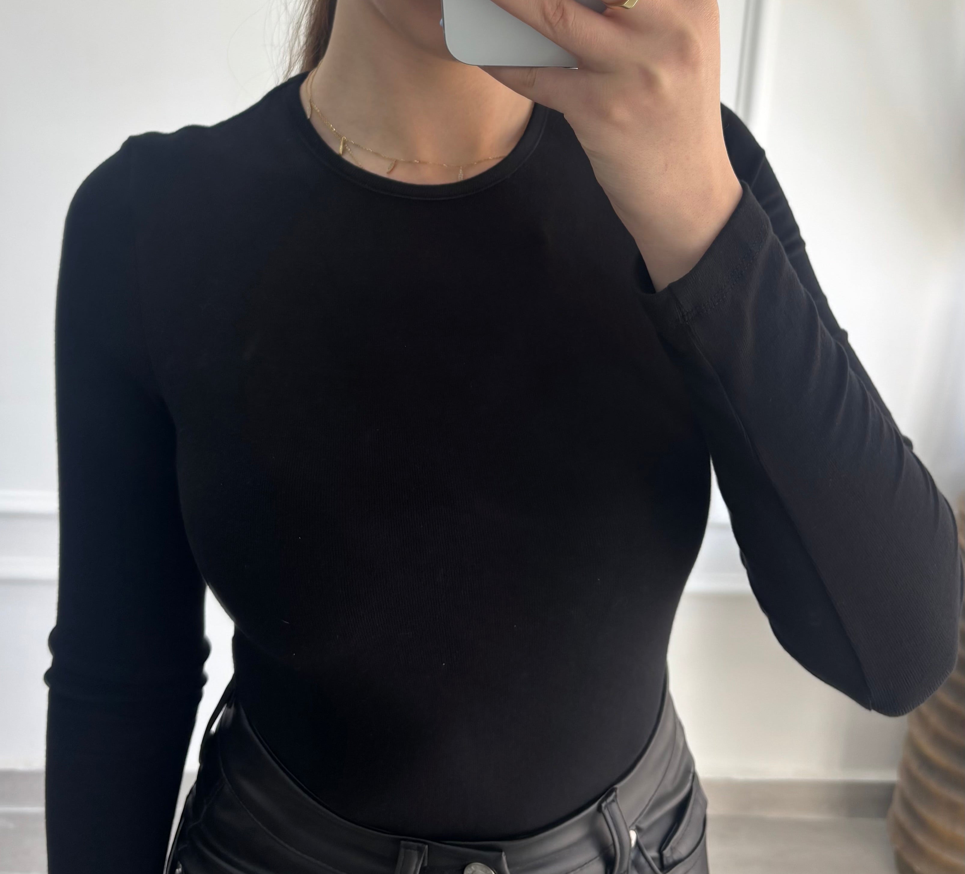 BLACK BODYSUIT
