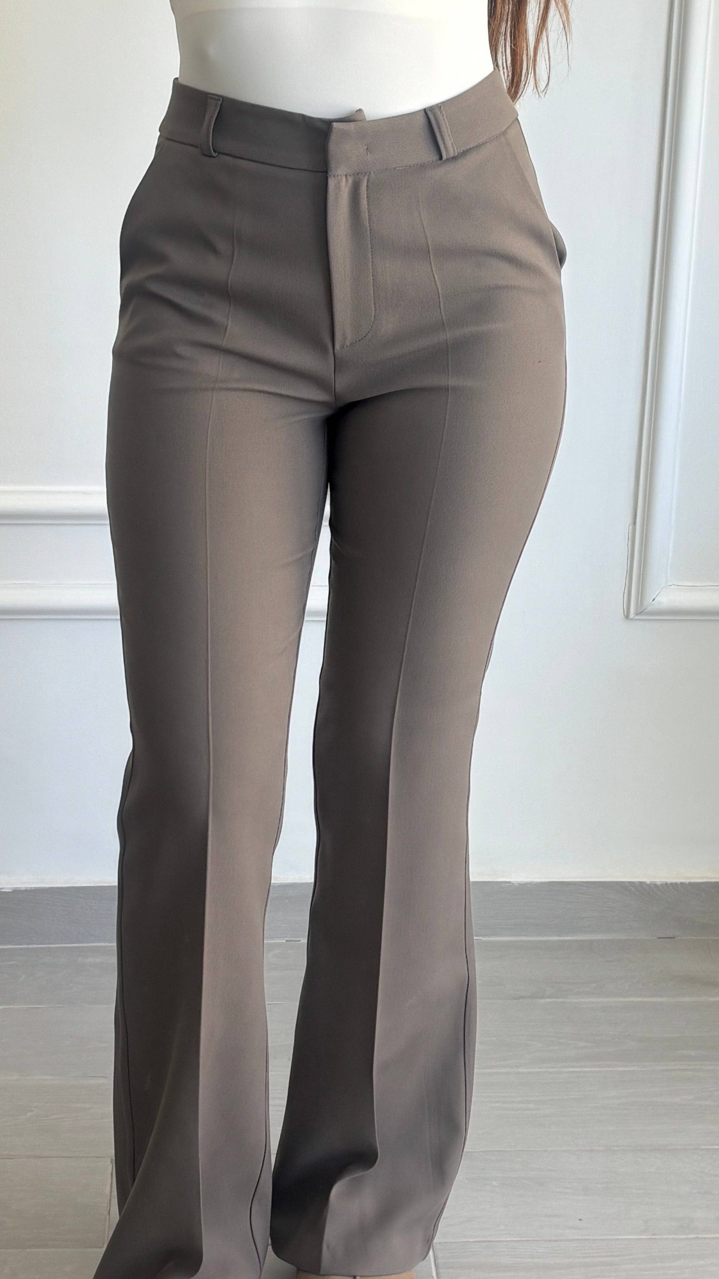 MOCHA TAILORED PANTS