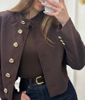 BROWN JACKET